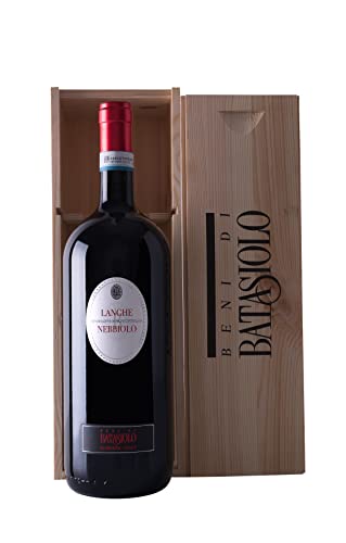 Batasiolo, LANGHE DOC NEBBIOLO - Bottiglia in formato Magnum da 1,5 l di Vino Rosso Fermo Secco, Delicato e Pungente